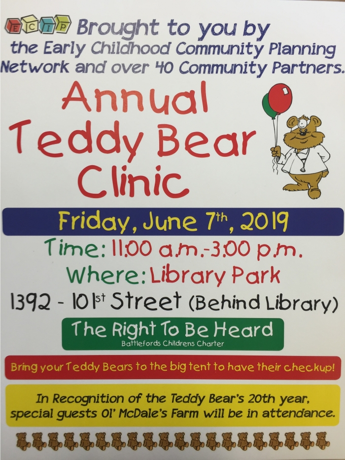 Battlefords Teddy Bear Clinic 2019